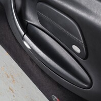 1999-2004 Porsche 911 996 Right Door Panel Leatherette Black OEM Used