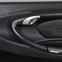 1999-2004 Porsche 911 996 Right Door Panel Leatherette Black OEM Used