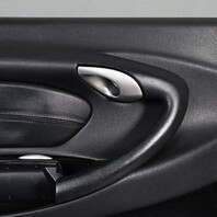 1999-2004 Porsche 911 996 Left Door Panel Leatherette Black OEM Used