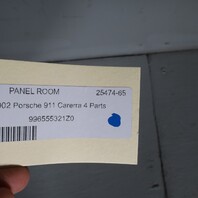 1999-2004 Porsche 911 996 Left Door Panel Leatherette Black OEM Used