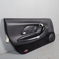 1999-2004 Porsche 911 996 Left Door Panel Leatherette Black OEM Used