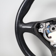 1999-2004 Porsche 911 Boxster Steering Wheel 3 Spoke Black 99634780454 OEM Used