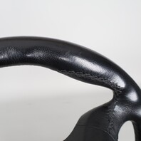 1999-2004 Porsche 911 Boxster Steering Wheel 3 Spoke Black 99634780454 OEM Used