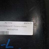 1999-2004 Porsche 911 996 Left Rear Wheel Fender Liner 99650457300 OEM Used