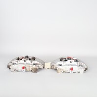 1999-2004 Porsche 911 996 C4 Rear Brake Calipers Brembo Set Pair Silver OEM Used