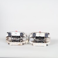 1999-2004 Porsche 911 996 C4 Front Brake Calipers Pair Silver Brembo OEM Used