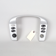 2002-2004 Porsche 911 Boxster Radio Trim Bezel Silver 99655223306 OEM Used