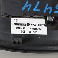 1999-2004 Porsche 911 Boxster Left Power Seat Switch Black 99661371901 OEM Used