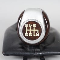2000-2004 Porsche 911 Boxster 6 Speed Shift Knob Wood 99655265501 OEM Used