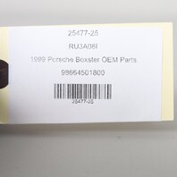 1999 Porsche Boxster OEM Parts