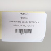 1997-1999 Porsche Boxster 986 Right Passenger Door Window Motor 98662410200 OEM