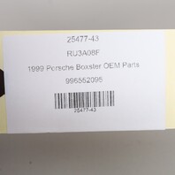 1999 Porsche Boxster OEM Parts