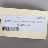 1997-2004 Porsche 911 Boxster Right Dash Speaker HAES Black 99664503802 OEM Used