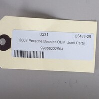 2000-2005 Porsche 911 Boxster Left Dash Air Vent Black OEM Used