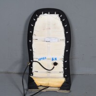 1999-2004 Porsche 911 Boxster Front Seat Backrest Cushion Black OEM Used