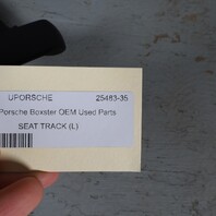 1997-2004 Porsche 911 Boxster Left Seat Frame Track Rail OEM 99652162101