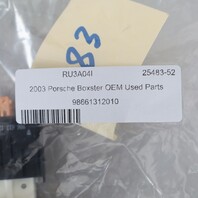 2002-2004 Porsche Boxster Emergency Flasher Hazard Switch 98661312010 OEM Used