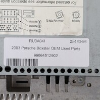 2003-2004 Porsche 911 Boxster Radio Stereo CDR23 CDR-23 99664512902 OEM Used