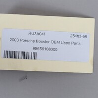 1997-2004 Porsche Boxster Right Convertible Top Push Rod 98656158000 OEM