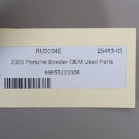 2002-2004 Porsche 911 Boxster Radio Stereo Trim Bezel 99655223306 OEM Used