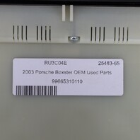 2003-2004 Porsche 911 Boxster Climate Control Panel 99665310110 OEM Used