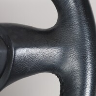 1999-2004 Porsche 911 Boxster Black 3 Spoke Steering Wheel 99634780454 OEM Used