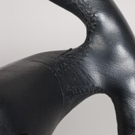 1999-2004 Porsche 911 Boxster Black 3 Spoke Steering Wheel 99634780454 OEM Used