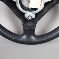 1999-2004 Porsche 911 Boxster Black 3 Spoke Steering Wheel 99634780454 OEM Used