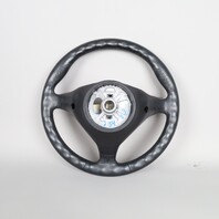 1999-2004 Porsche 911 Boxster Black 3 Spoke Steering Wheel 99634780454 OEM Used