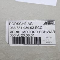 2003 Porsche Boxster OEM Parts