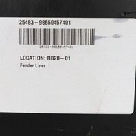 1997-2004 Porsche Boxster Rear Fender Liner Right OEM
