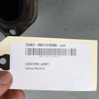 2000-2004 Porsche Boxster 986 Exhaust Manifolds Pair 99611310305 OEM