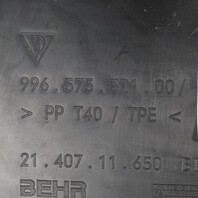 97-04 Porsche 911 996 Boxster 986 Left Radiator Air Duct Shroud OEM 99657532100