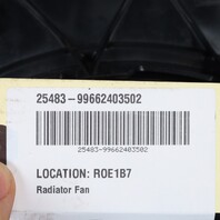 1997-2004 Porsche 911 Boxster Radiator Fan OEM 99662413500