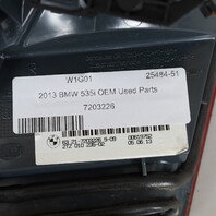 2011-2013 BMW 528i 535i 550i M5 F10 Right Tail Light 63217203226 OEM Used