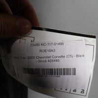 1997-2004 Chevrolet Corvette C5 Hood Black OEM 10288101