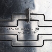 1997-2004 Chevrolet Corvette C5 Rear License Plate Bracket Reverse Lights OEM