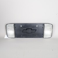 1997-2004 Chevrolet Corvette C5 Rear License Plate Bracket Reverse Lights OEM