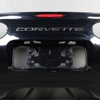 1997-2004 Chevrolet Corvette C5 Rear Bumper Cover Black  OEM 10433081