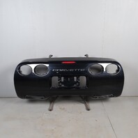 1997-2004 Chevrolet Corvette C5 Rear Bumper Cover Black  OEM 10433081