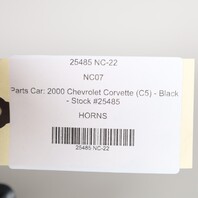 1997-2004 Chevrolet Corvette C5 Horns High / Low Note With Bracket OEM