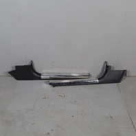 1997-2004 Chevrolet Corvette Door Entry Sills Kick Panel Set OEM