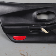 1997-2004 Chevrolet Corvette C5 Left Driver Door Panel Black OEM