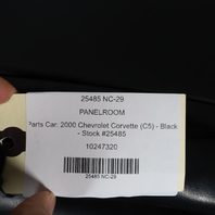 1997-2004 Chevrolet Corvette C5 Right Passenger Door Panel Black OEM