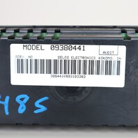 2000-2004 Chevrolet Corvette C5 Climate Temperature Control Panel OEM