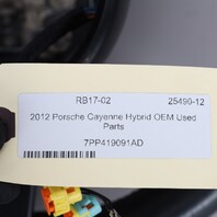 2011-2014 Porsche Cayenne Panamera Steering Wheel Black OEM Used