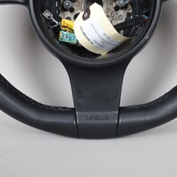 2011-2014 Porsche Cayenne Panamera Steering Wheel Black OEM Used