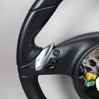2011-2014 Porsche Cayenne Panamera Steering Wheel Black OEM Used