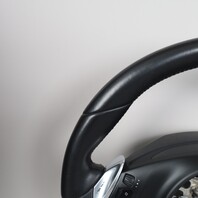 2011-2014 Porsche Cayenne Panamera Steering Wheel Black OEM Used