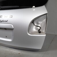 2011-2014 Porsche Cayenne Tailgate Trunk Lid Classic Silver OEM Used